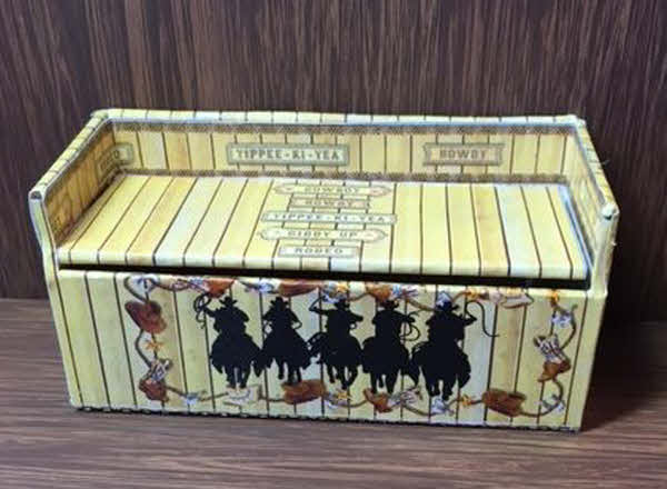 Cowboy sales toy box