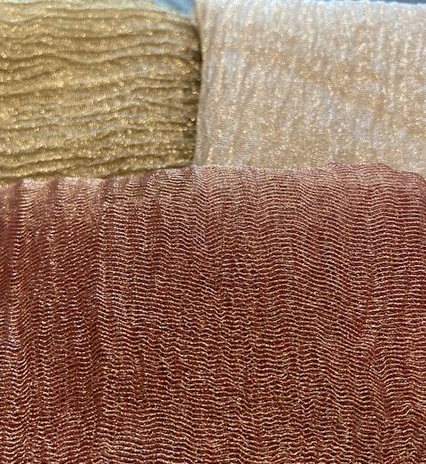 Sheer Crinkle Silk Fabric