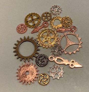 Steampunk Supplies - Buttons Buckles and Gears